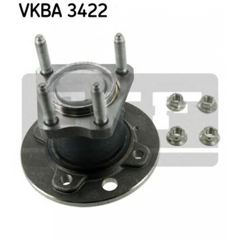 VKBA 3422 SKF Ступиця колеса в зборі